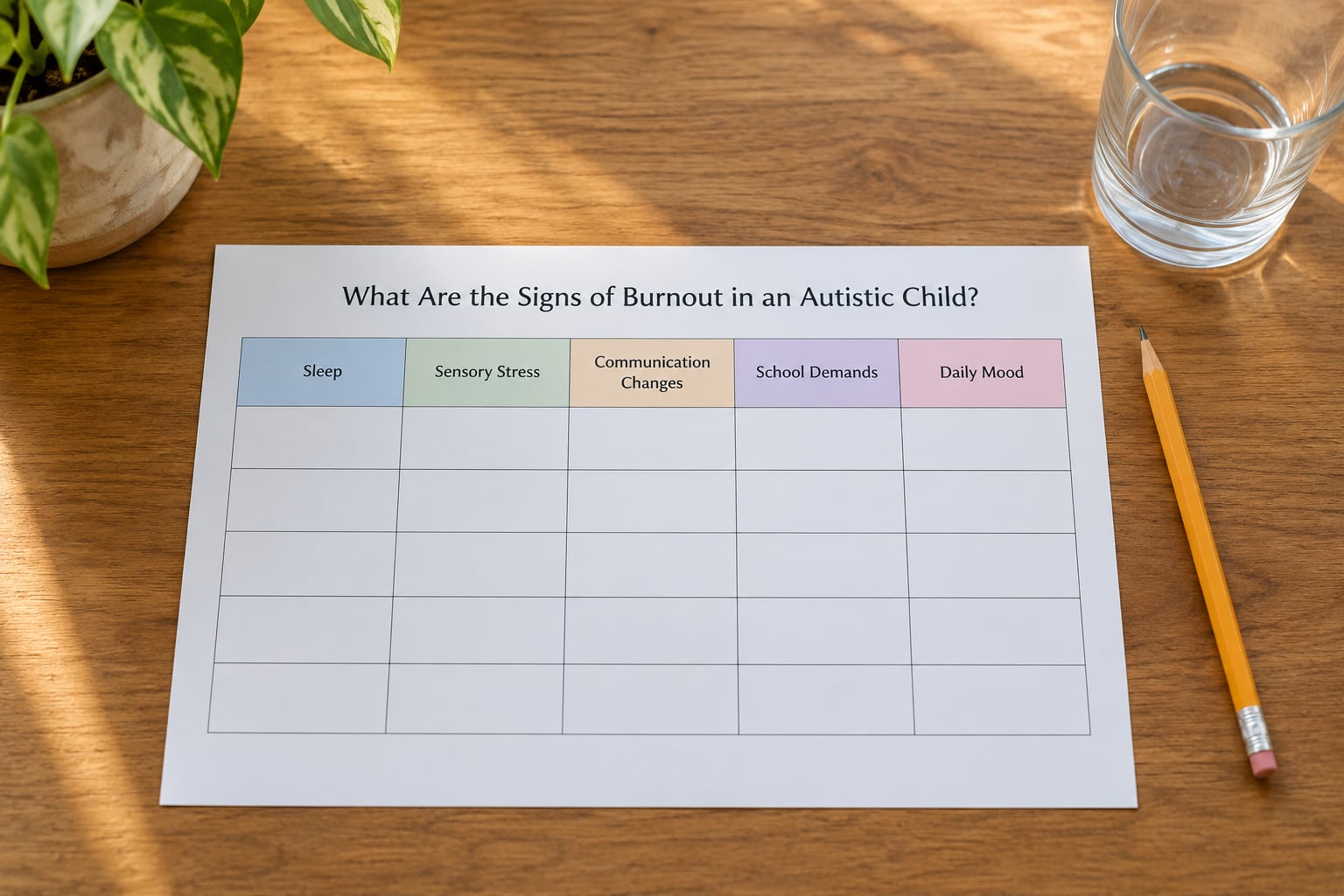 What Are the Signs of Burnout in an Autistic Child?