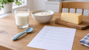 signs of a dairy allergy in kids