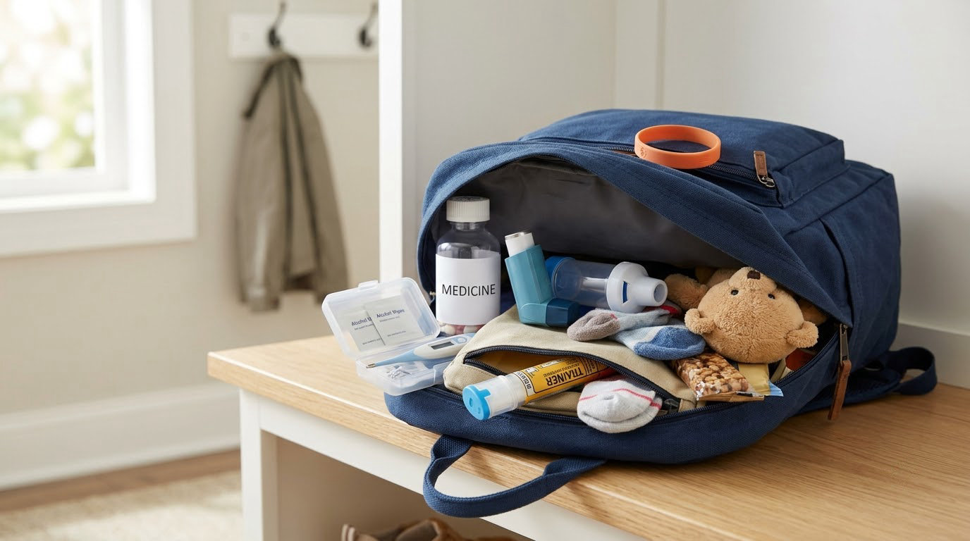 how to make a go bag for a child with medical needs