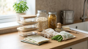how to reduce plastic in the kitchen
