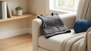 how to introduce a compression vest to a sensitive child