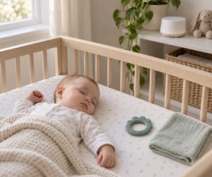 how to help a teething baby sleep