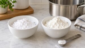 arrowroot vs cornstarch for thickening