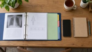how to organize medical records for your child