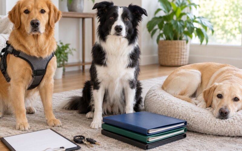 Service Dog vs Therapy Dog vs Emotional Support Animal (2026)