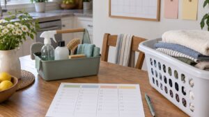 how to divide household chores with your partner