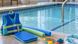 how to teach a child to swim