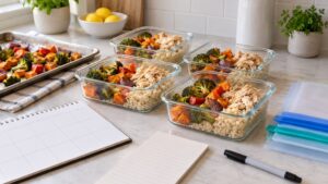 how to meal prep for a family on a budget