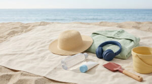 how to plan a beach day with a sensory sensitive kid
