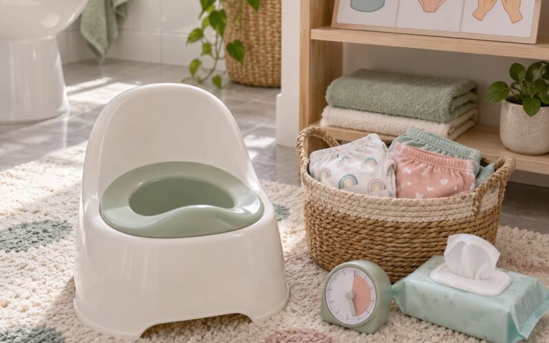 How to Potty Train a Toddler in Three Days: Gentle Plan (2026)