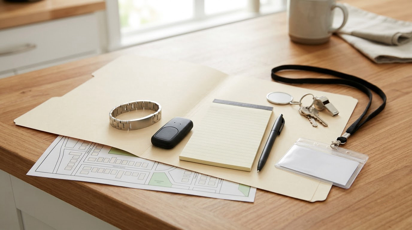 what to put in a wandering emergency plan