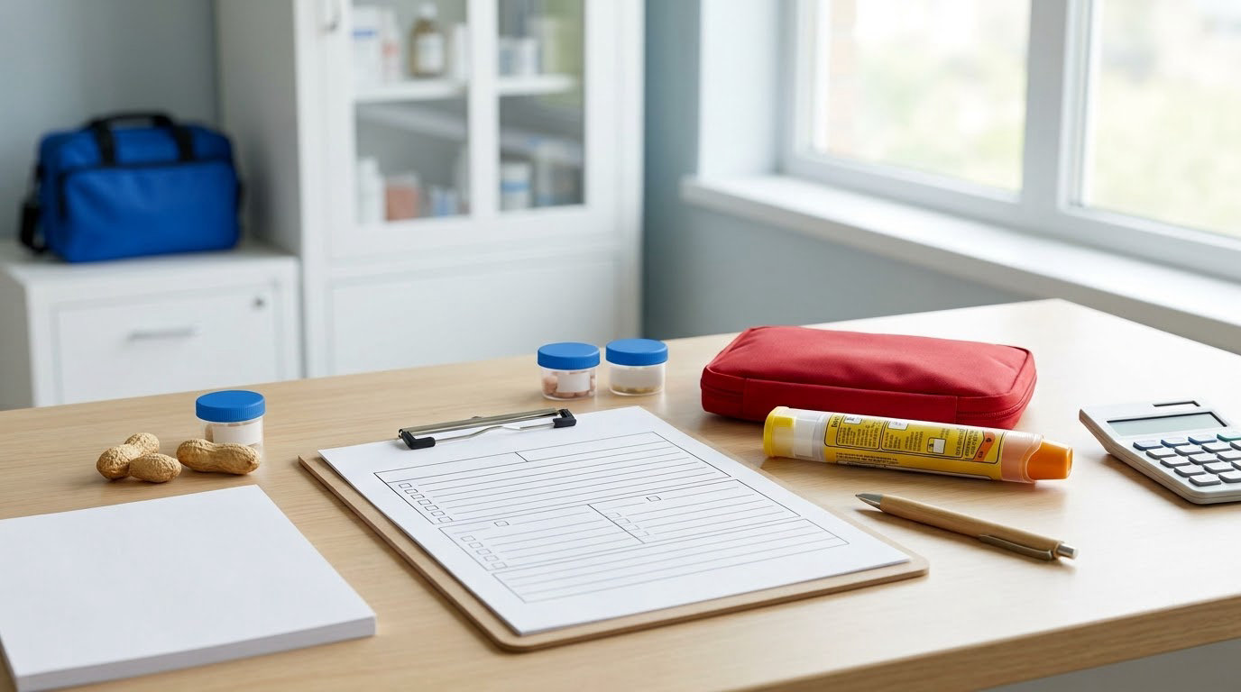 how to write a food allergy action plan for school