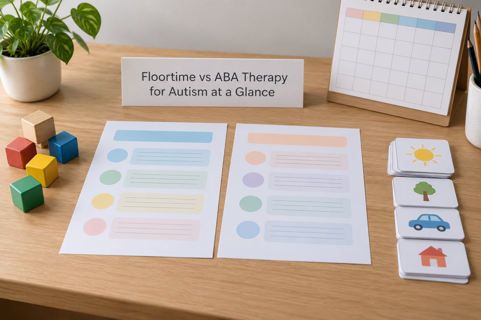 Floortime vs ABA Therapy for Autism at a Glance