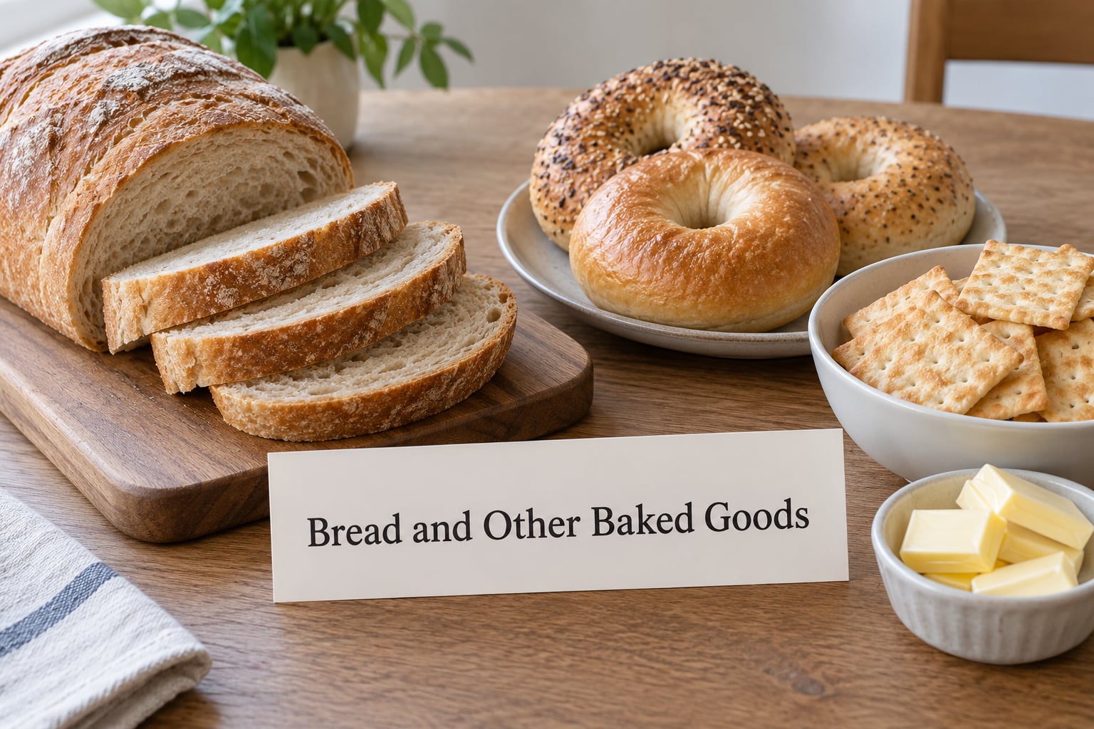 Bread and Other Baked Goods