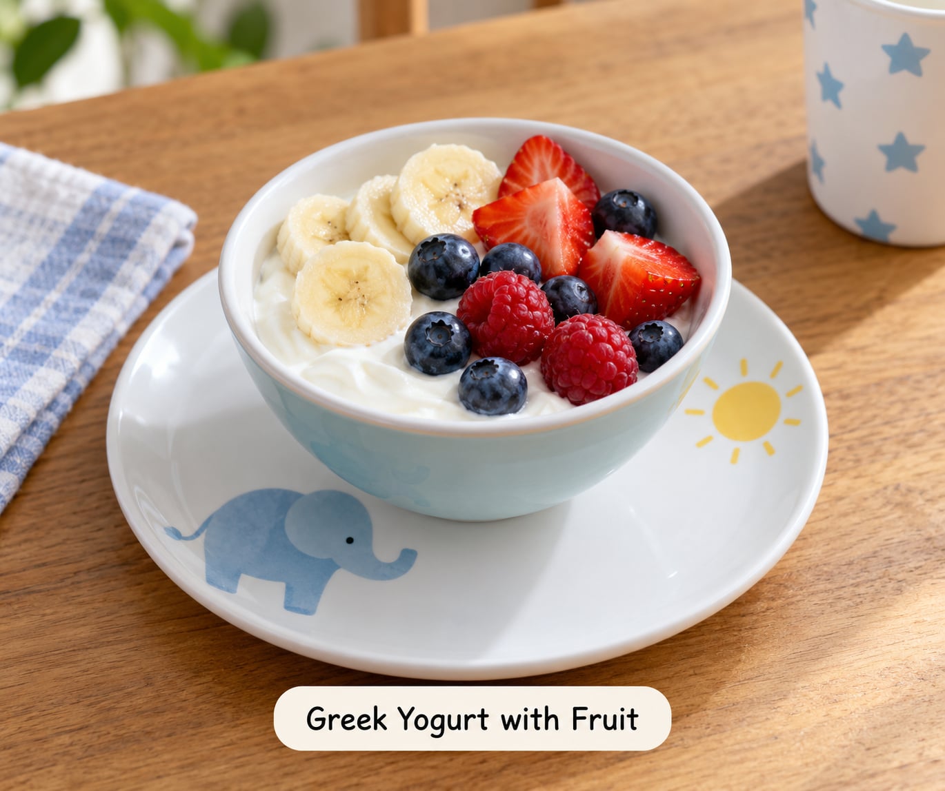 Greek Yogurt with Fruit