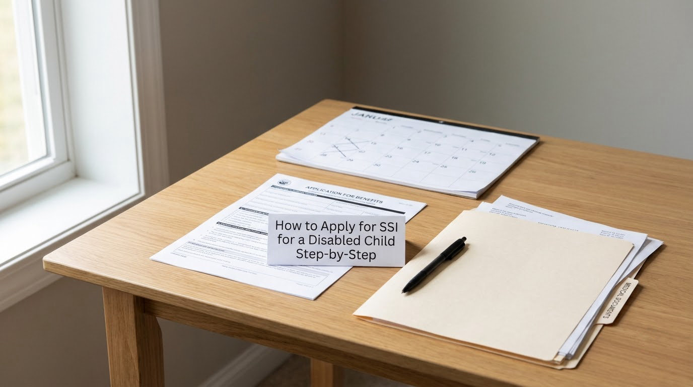 How to Apply for SSI for a Disabled Child Step-by-Step
