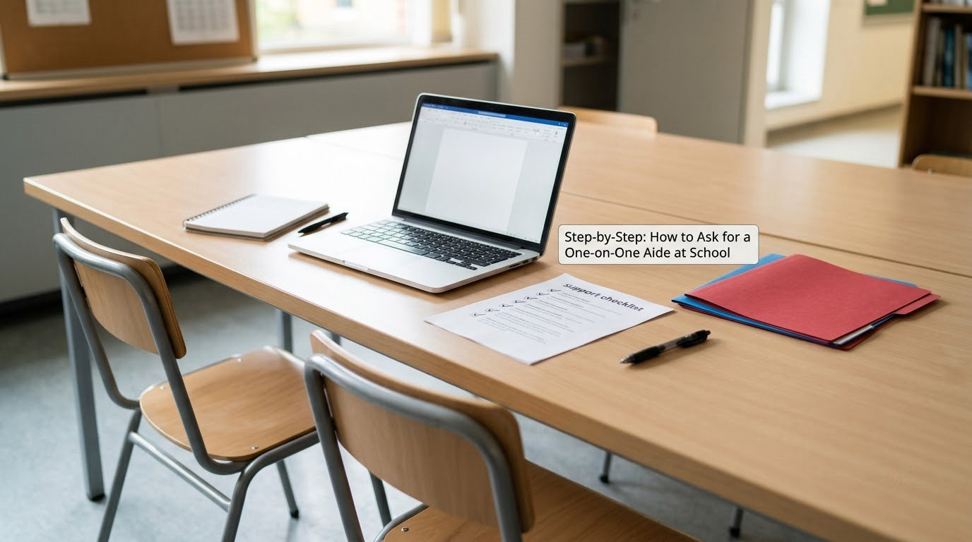 Step-by-Step: How to Ask for a One-on-One Aide at School