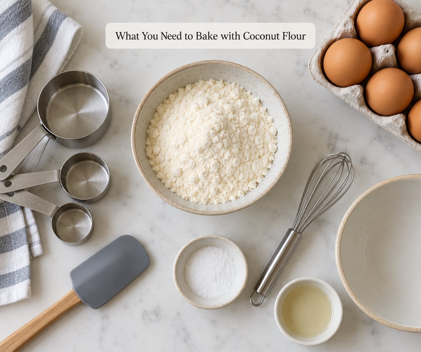 What You Need to Bake with Coconut Flour