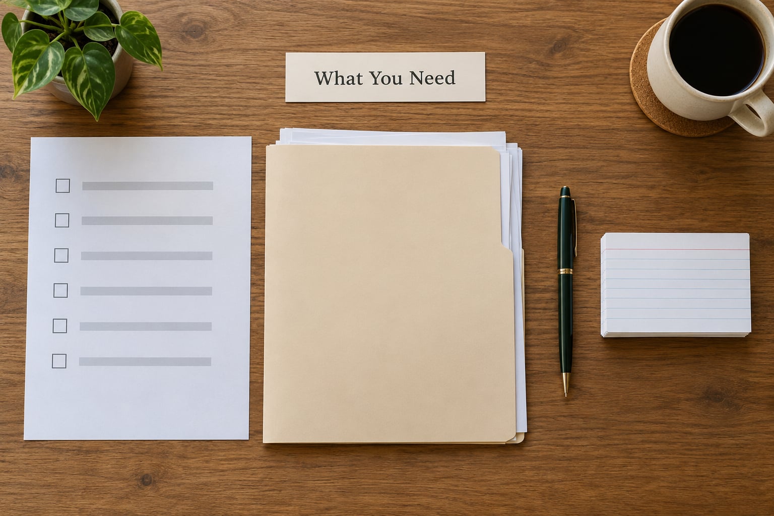 What You Need