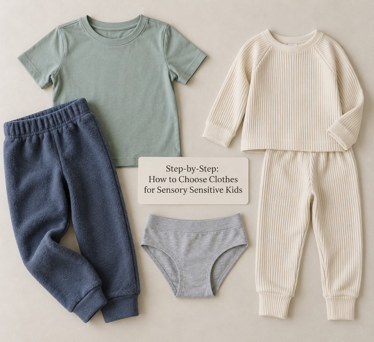 Step-by-Step: How to Choose Clothes for Sensory Sensitive Kids