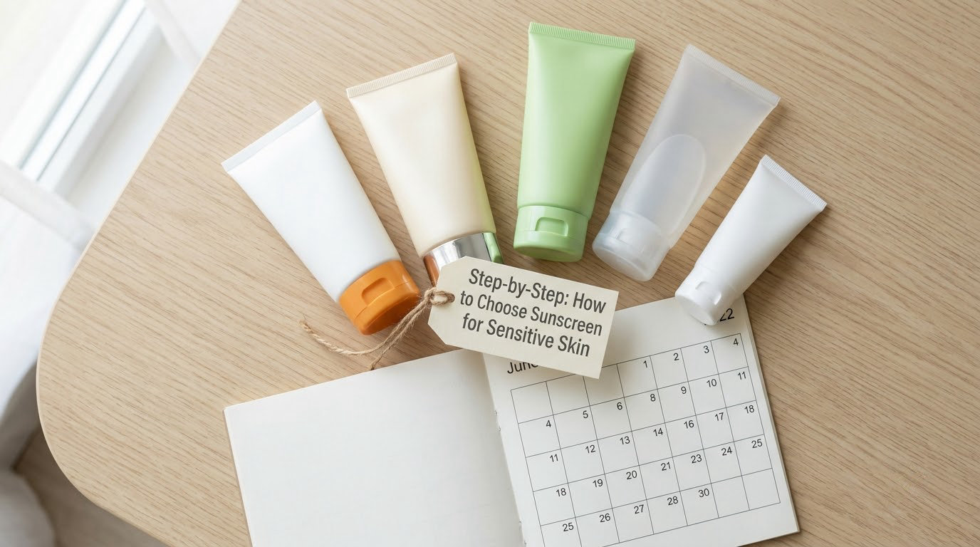 Step-by-Step: How to Choose Sunscreen for Sensitive Skin