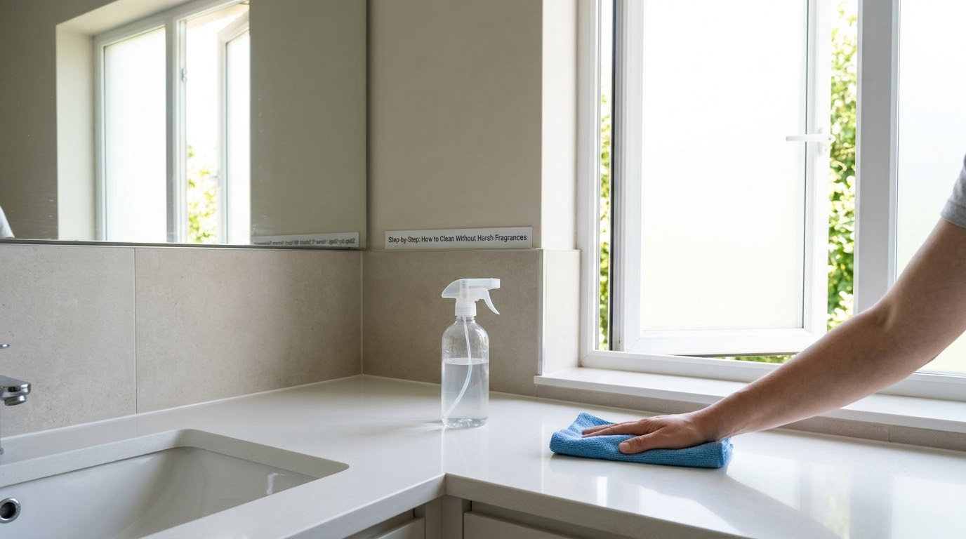 Step-by-Step: How to Clean Without Harsh Fragrances