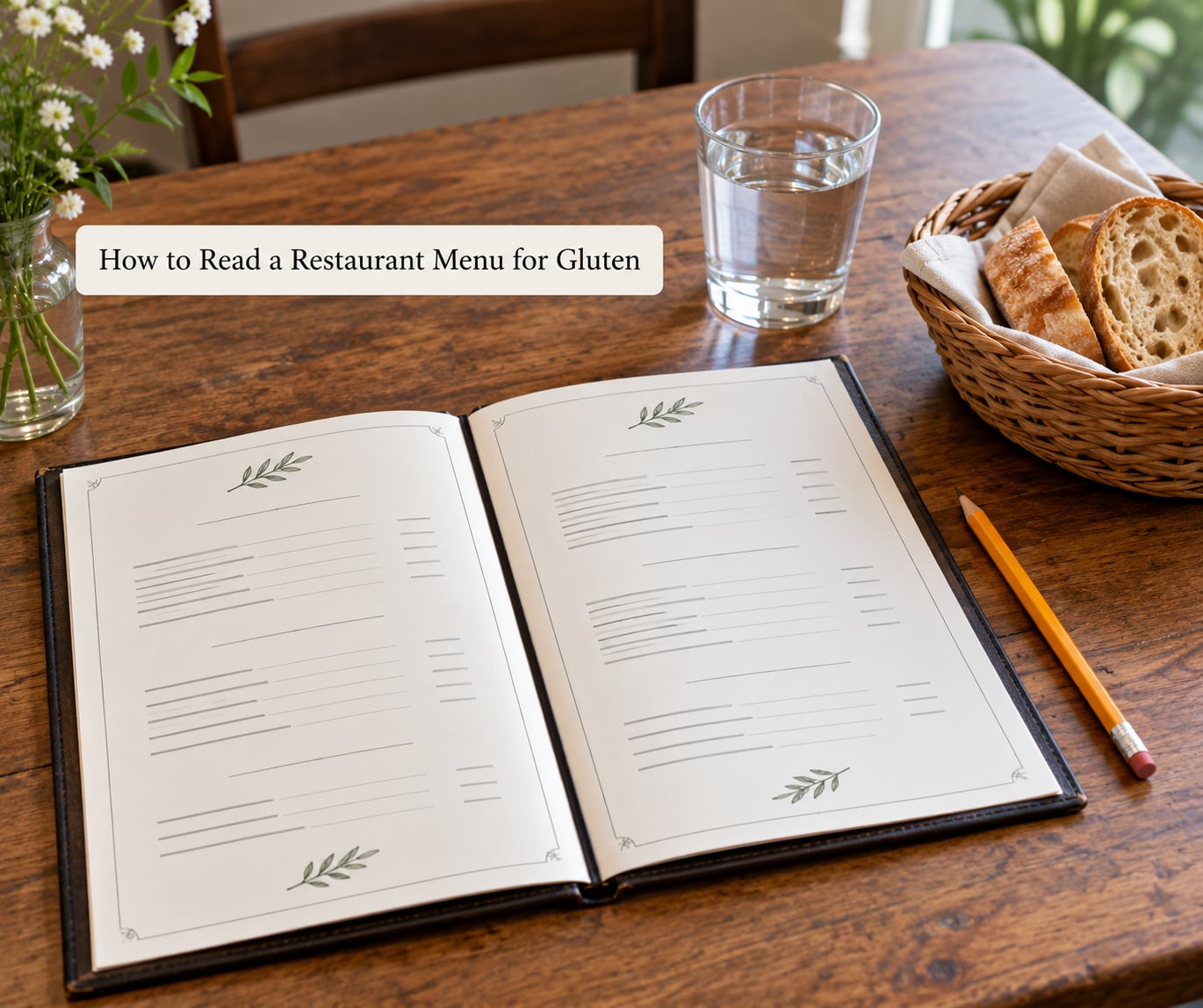 How to Read a Restaurant Menu for Gluten