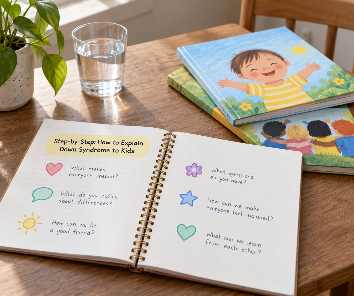Step-by-Step: How to Explain Down Syndrome to Kids