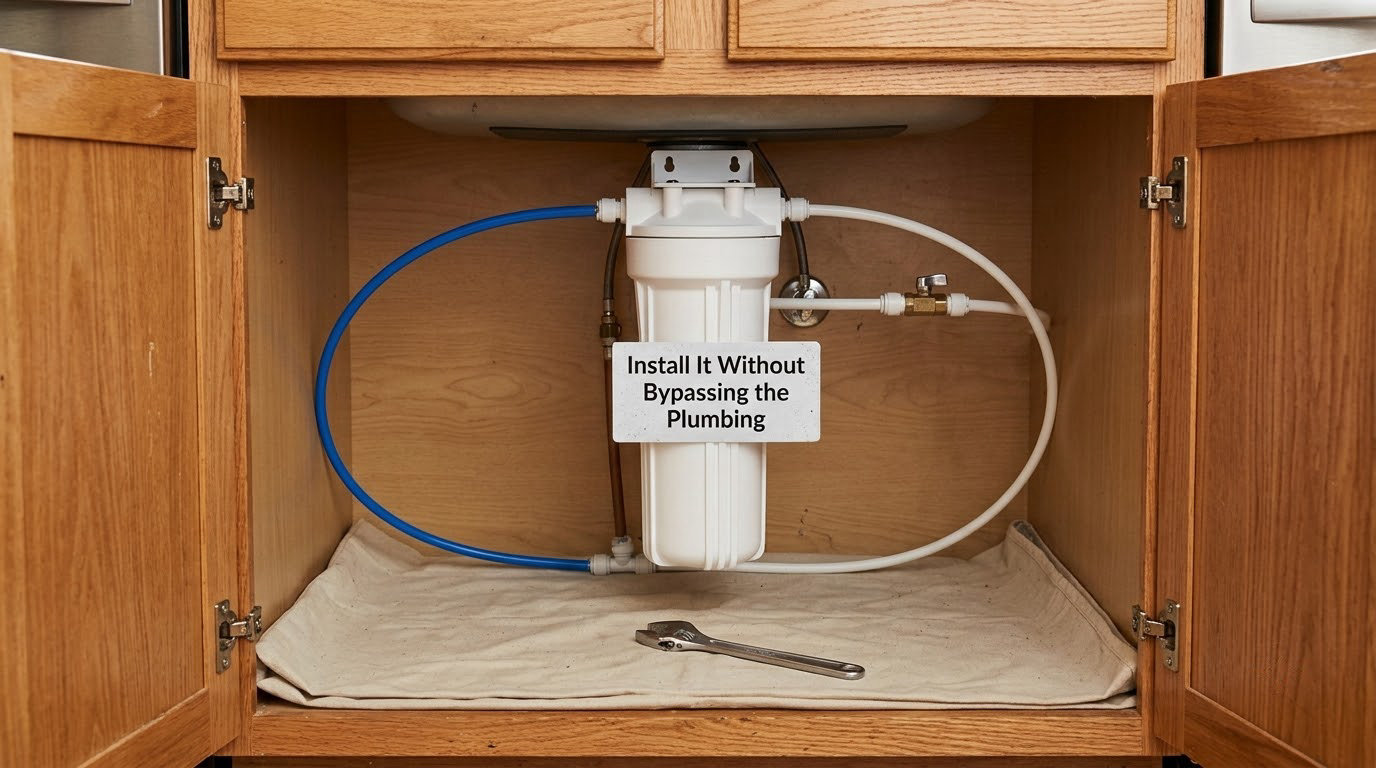 Install It Without Bypassing the Plumbing