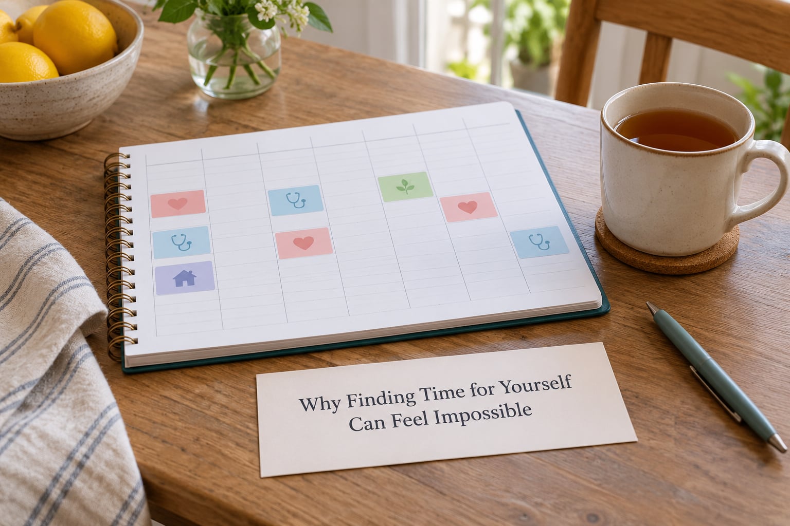 Why Finding Time for Yourself Can Feel Impossible
