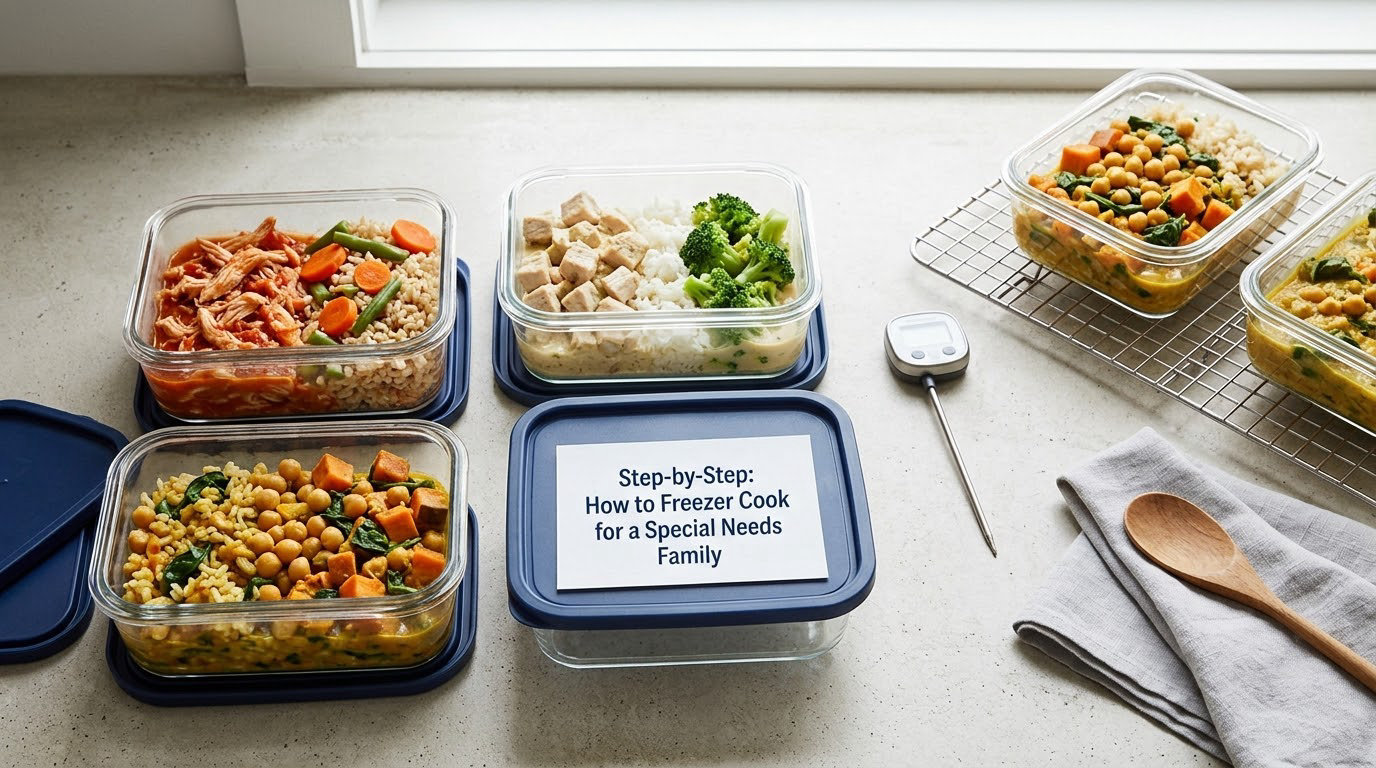 Step-by-Step: How to Freezer Cook for a Special Needs Family