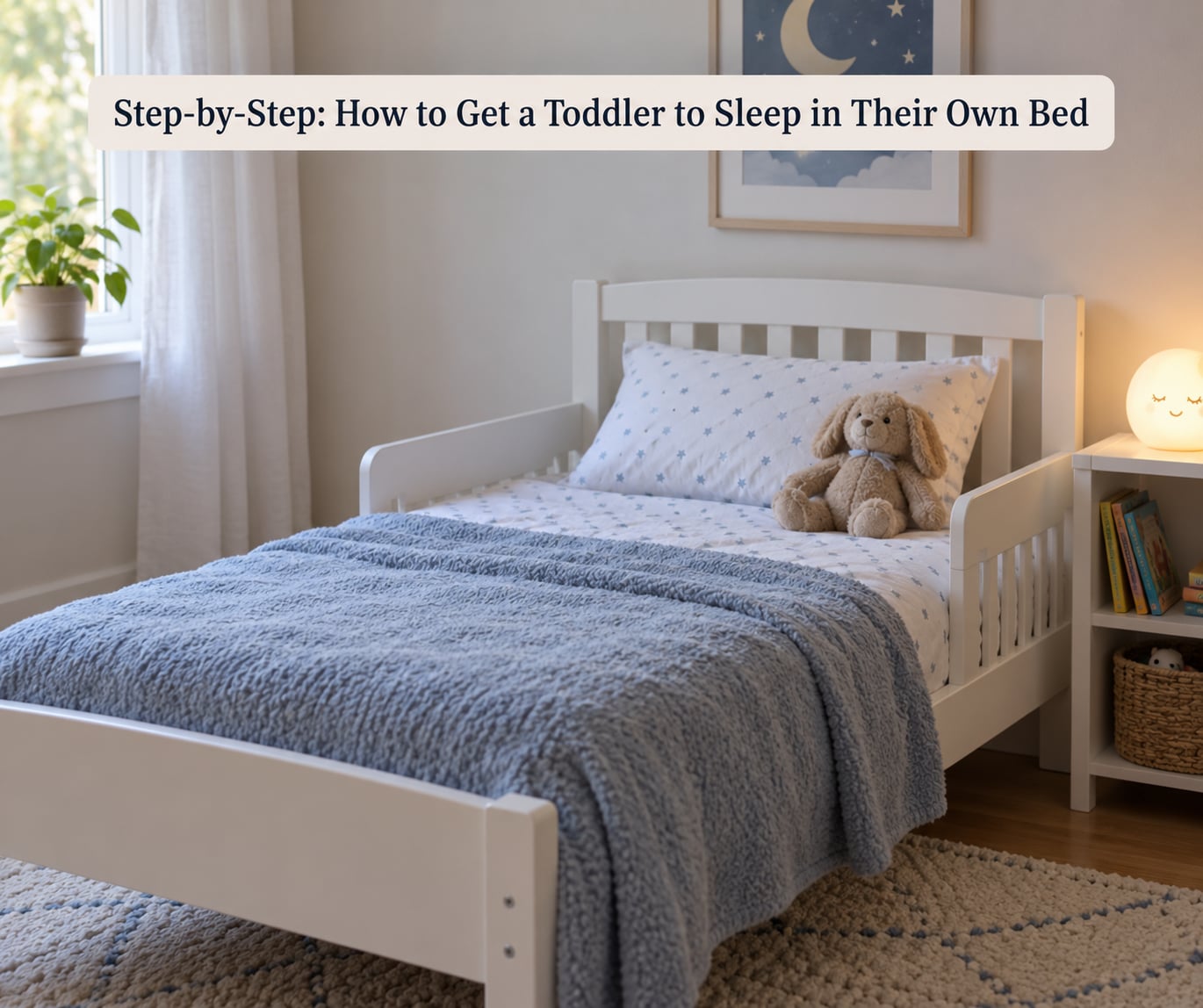 Step-by-Step: How to Get a Toddler to Sleep in Their Own Bed