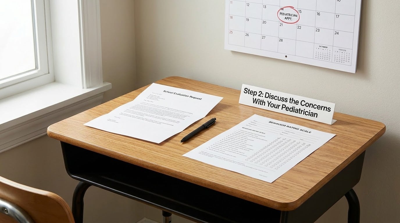 Step 2: Discuss the Concerns With Your Pediatrician