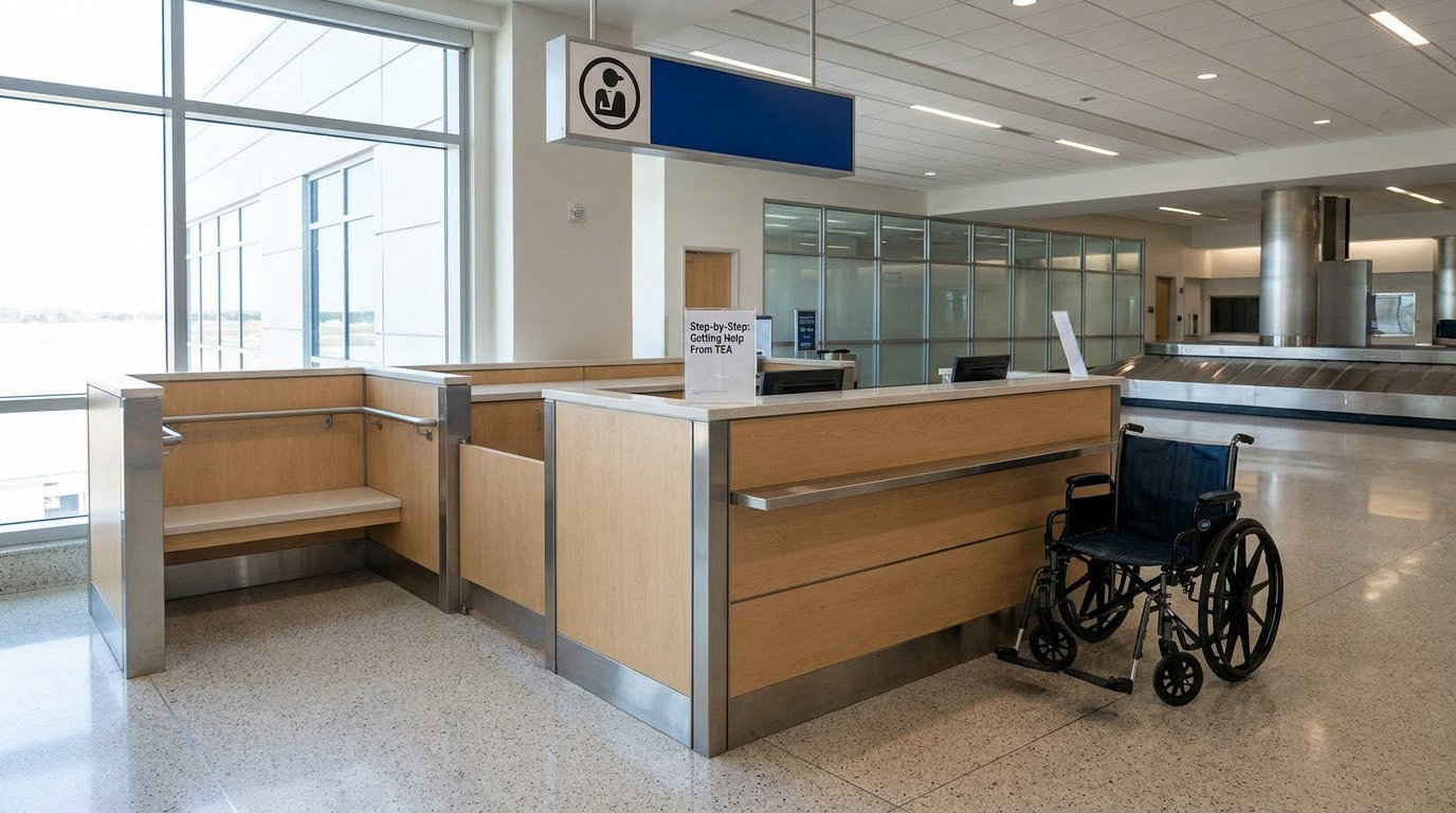 Step-by-Step: Getting Help From TSA