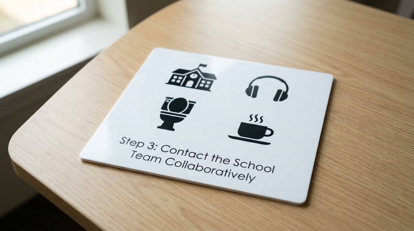 Step 3: Contact the School Team Collaboratively
