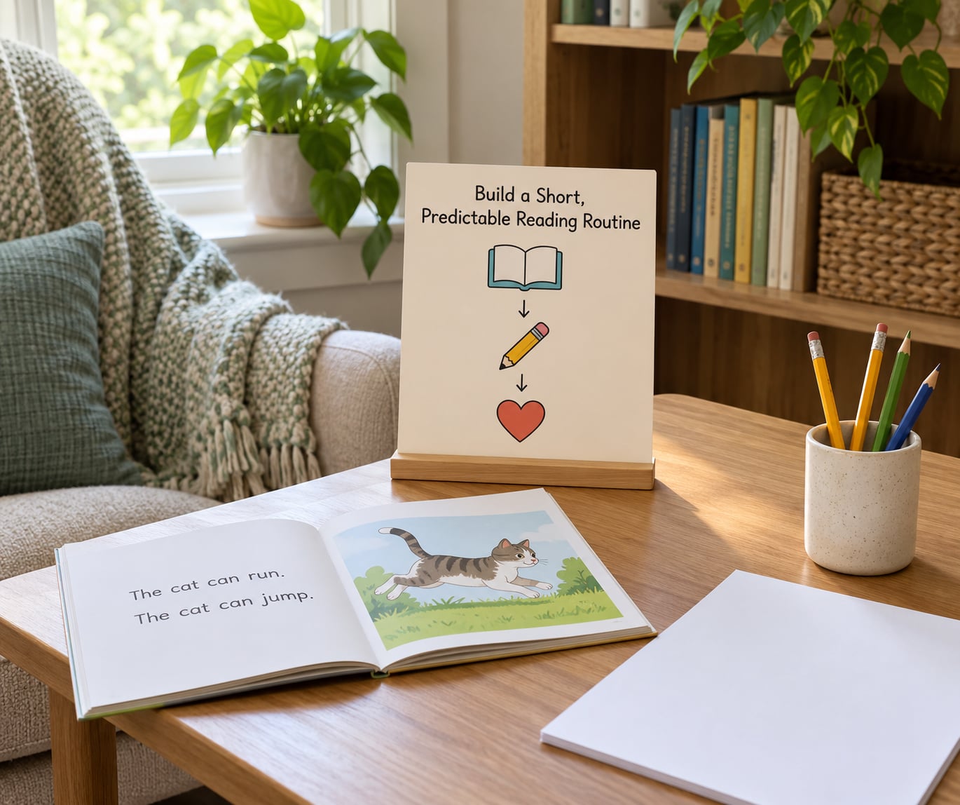 Build a Short, Predictable Reading Routine
