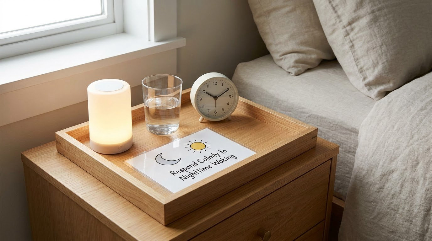Respond Calmly to Nighttime Waking
