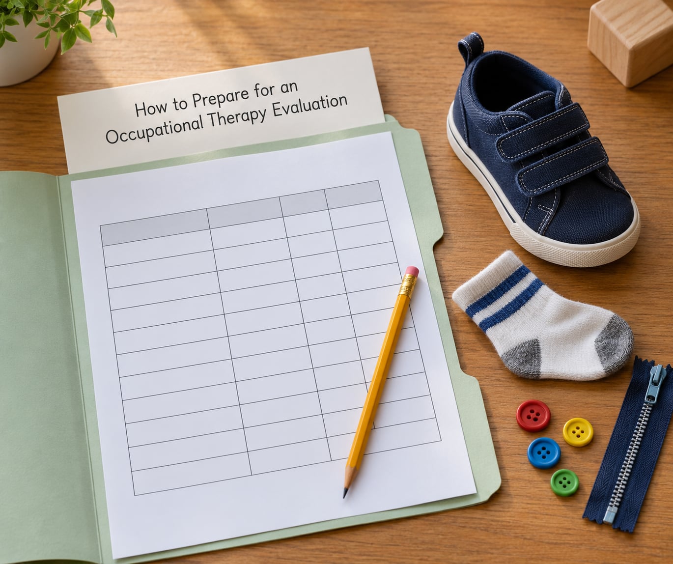 How to Prepare for an Occupational Therapy Evaluation