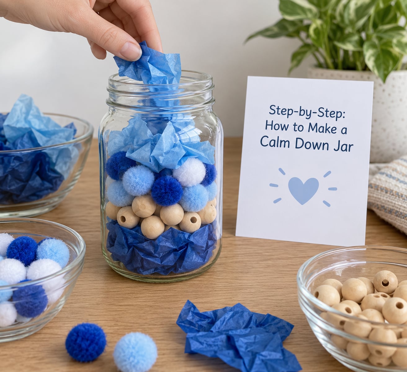 Step-by-Step: How to Make a Calm Down Jar