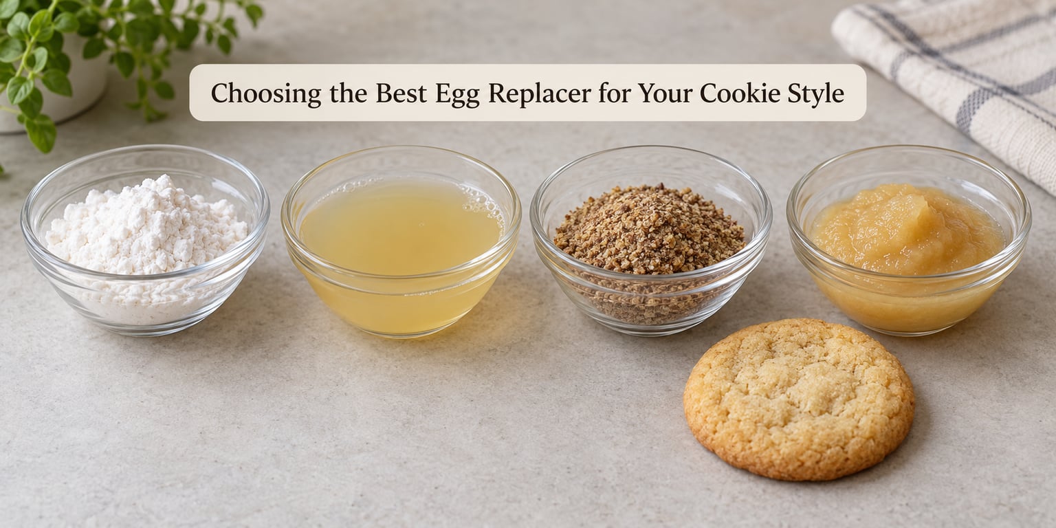 Choosing the Best Egg Replacer for Your Cookie Style