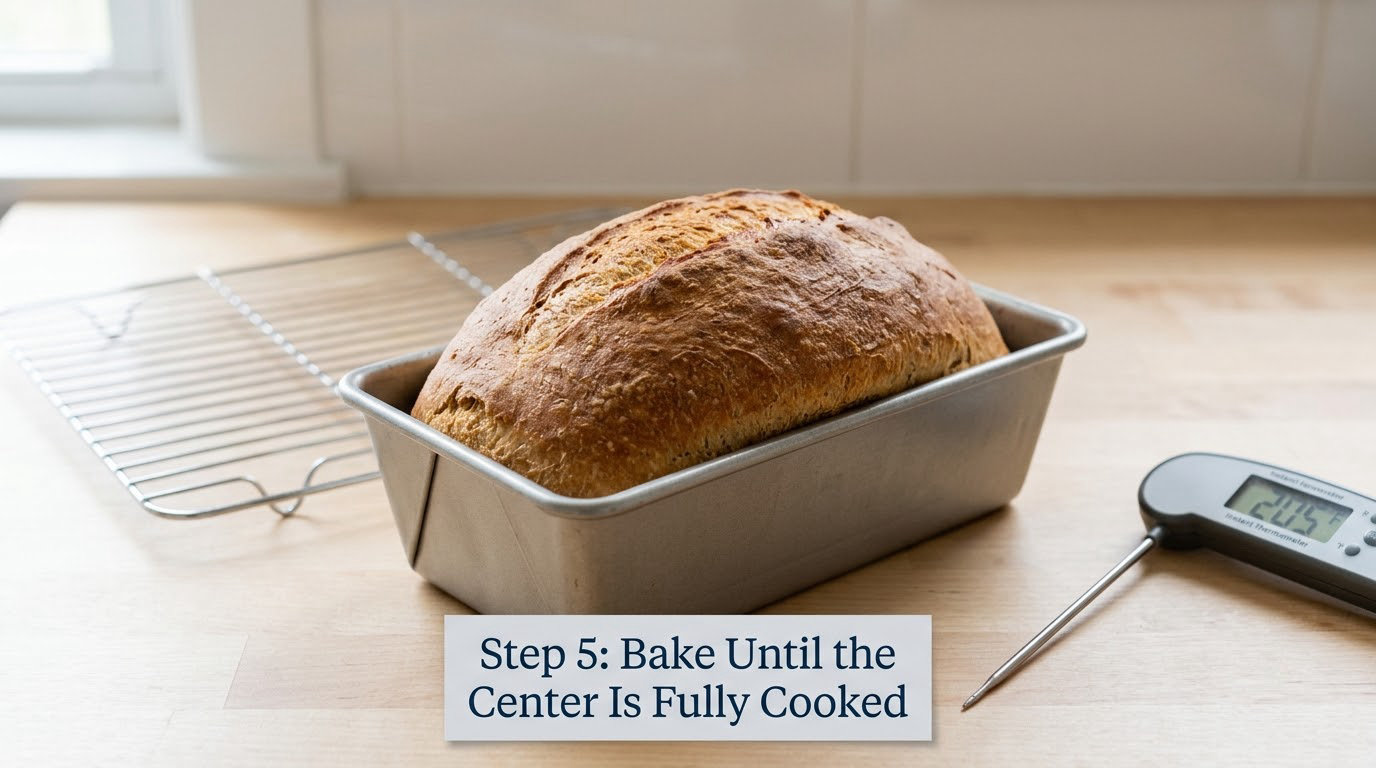 Step 5: Bake Until the Center Is Fully Cooked