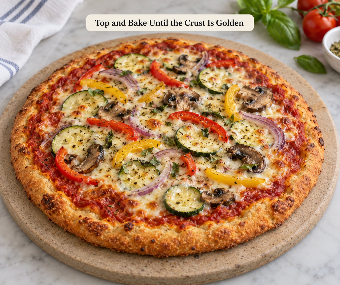 Top and Bake Until the Crust Is Golden