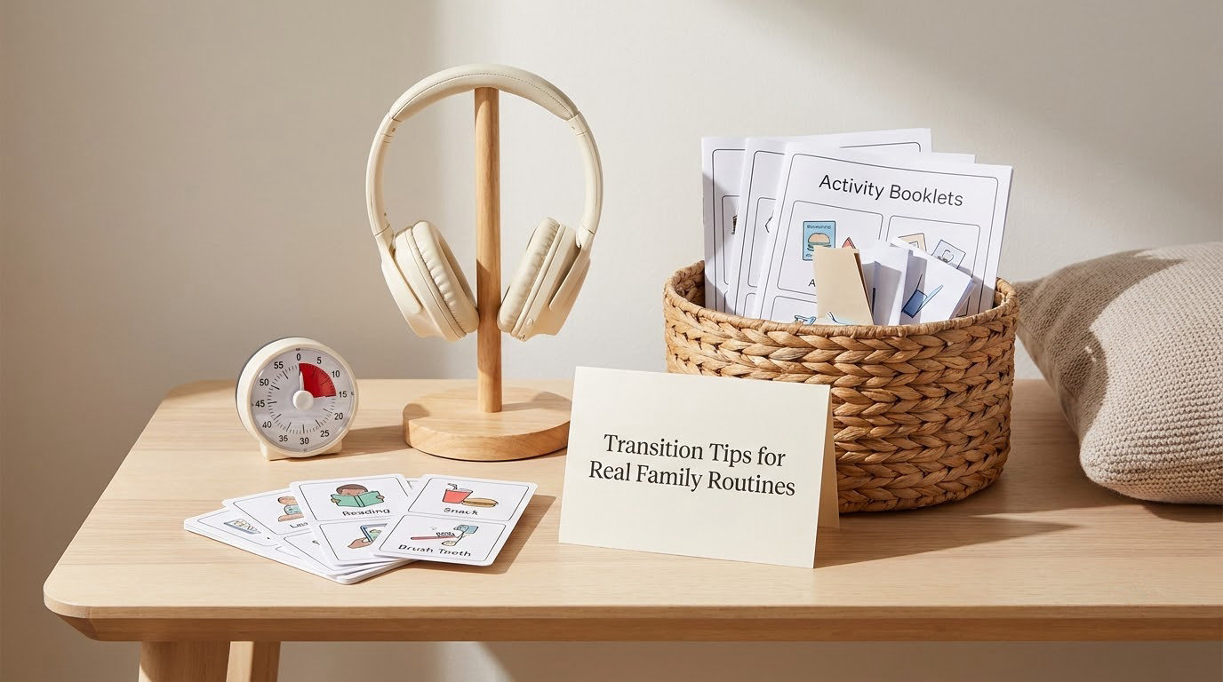 Transition Tips for Real Family Routines