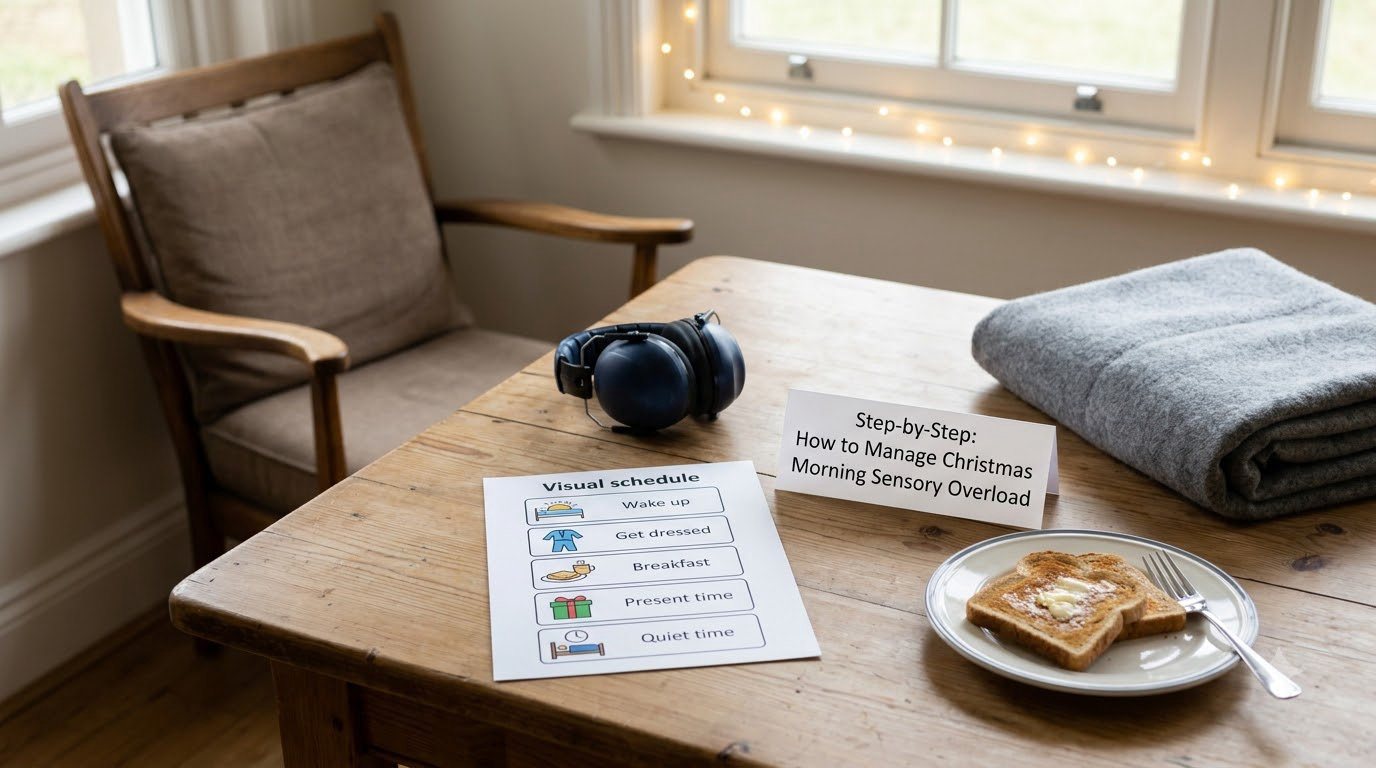 Step-by-Step: How to Manage Christmas Morning Sensory Overload