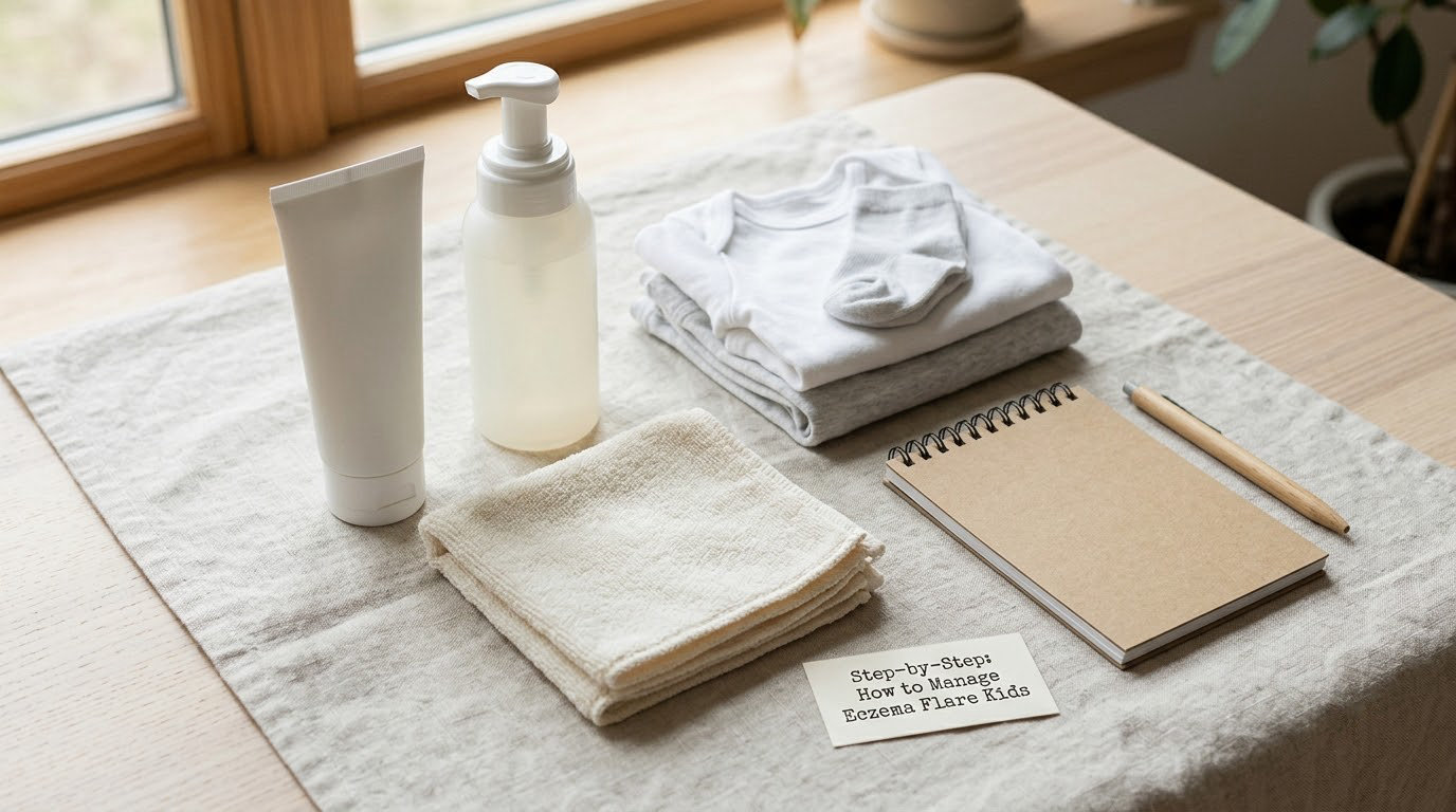 Step-by-Step: How to Manage Eczema Flare Ups in Kids
