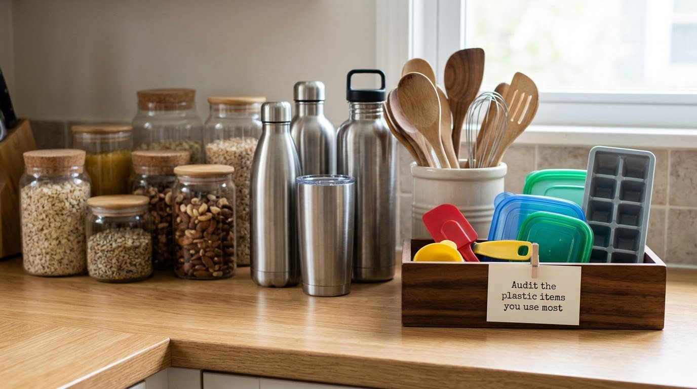 Audit the plastic items you use most