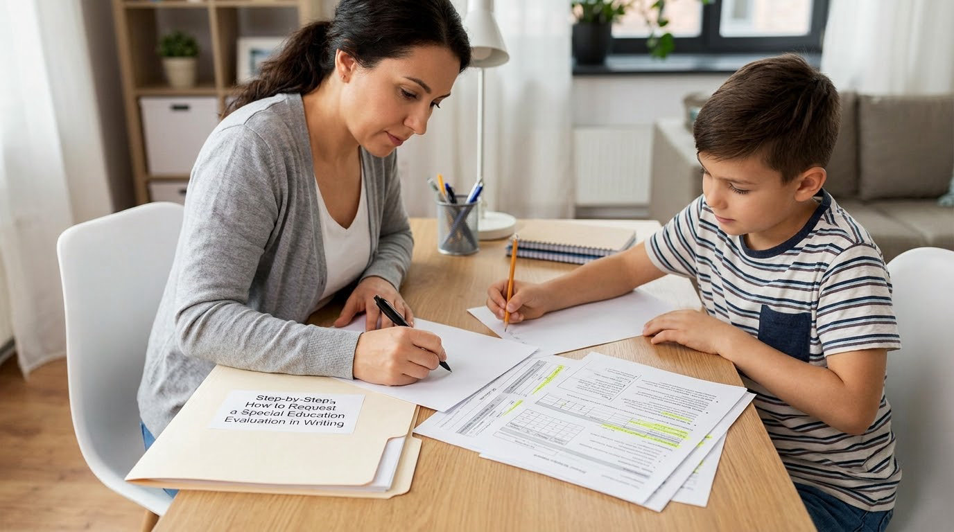 Step-by-Step: How to Request a Special Education Evaluation in Writing