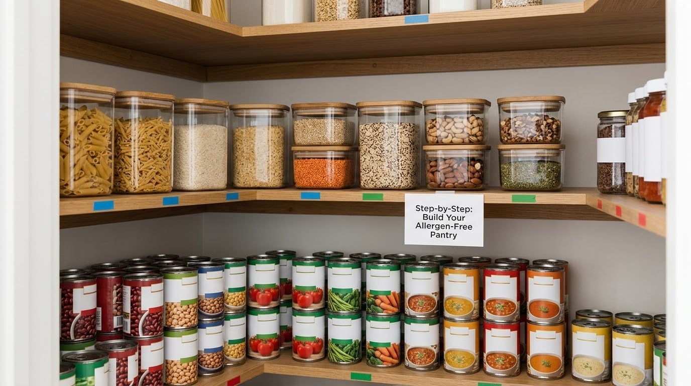 Step-by-Step: Build Your Allergen-Free Pantry