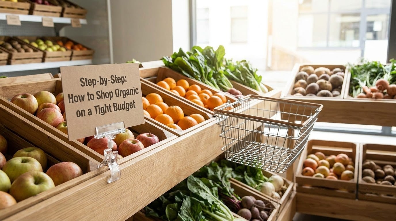 Step-by-Step: How to Shop Organic on a Tight Budget
