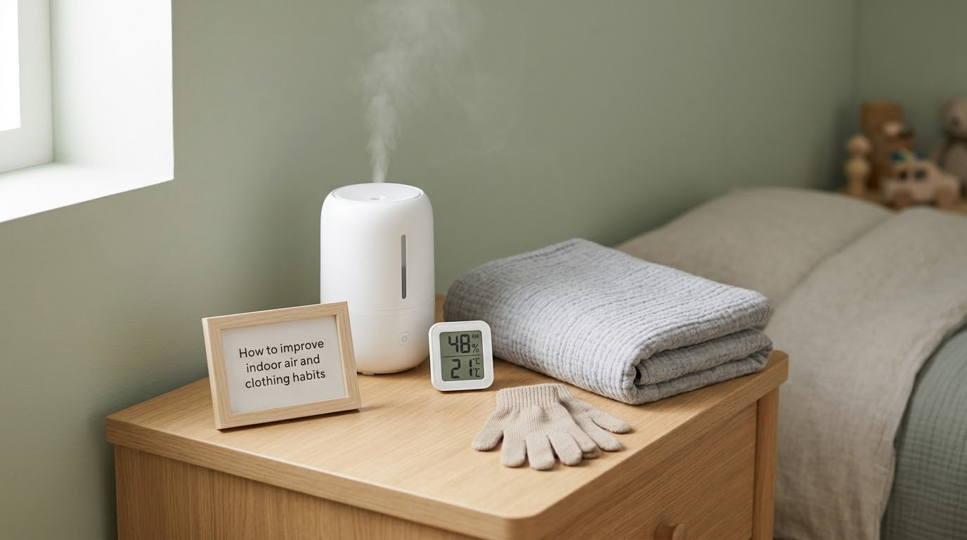 How to improve indoor air and clothing habits